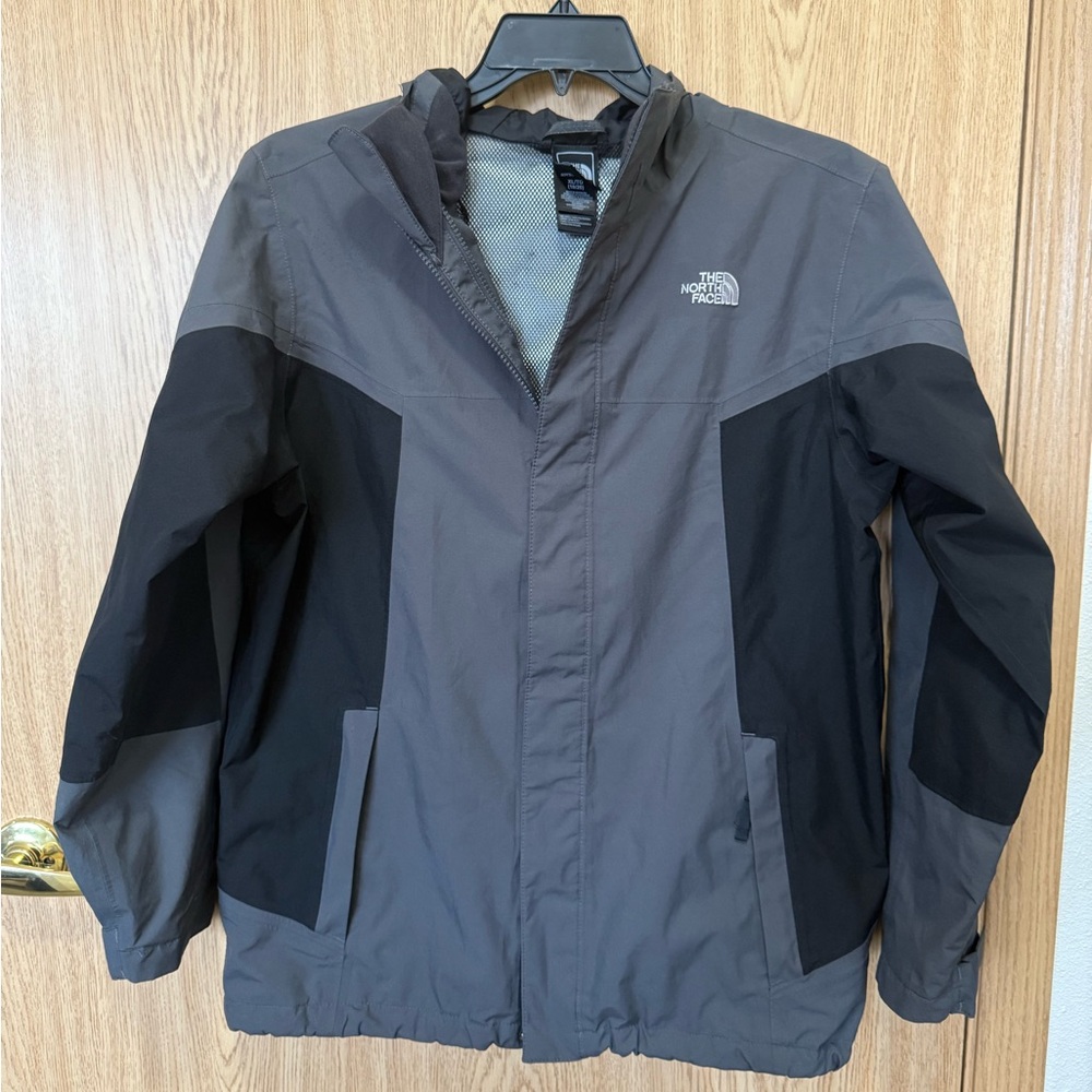 The North Face Charcoal and Black Performance Jacket Boys XL18/20